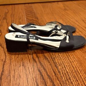 Unlisted by Kenneth Cole Black Slingback Heels